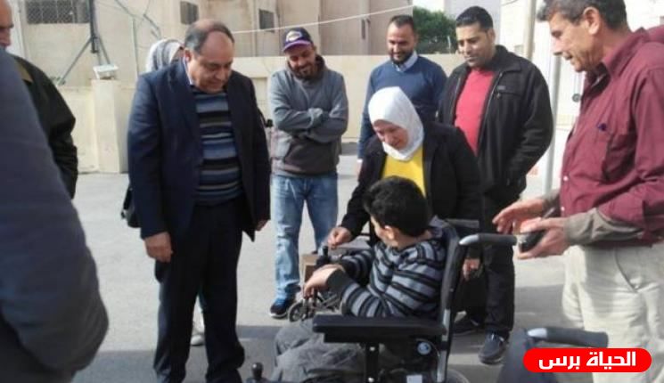 مكرمة رئاسية لعدد من الطلبة ذوي الاحتياجات الخاصة في جنين